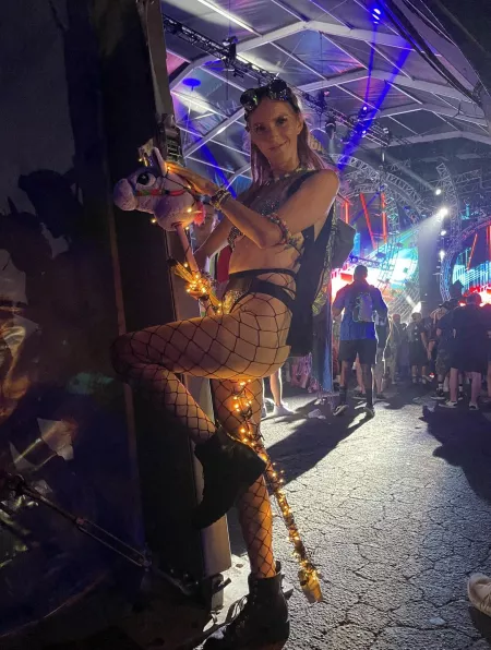 My unicorn totem🦄✨ Her name is Peggy🍆😜 She likes men & women💞