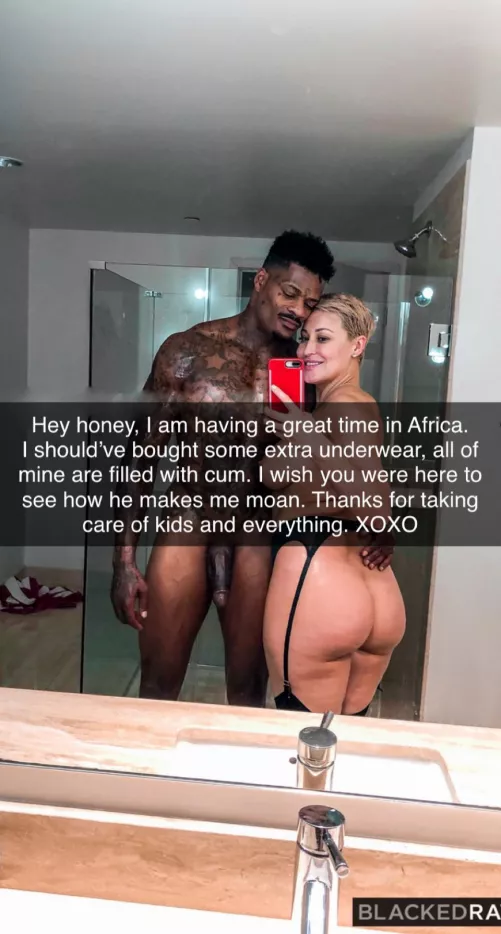 My wife asked for a gift on our 25th anniversary. I love her so much that I couldn’t say no. Today she sent me a Snapchat, thanking me.