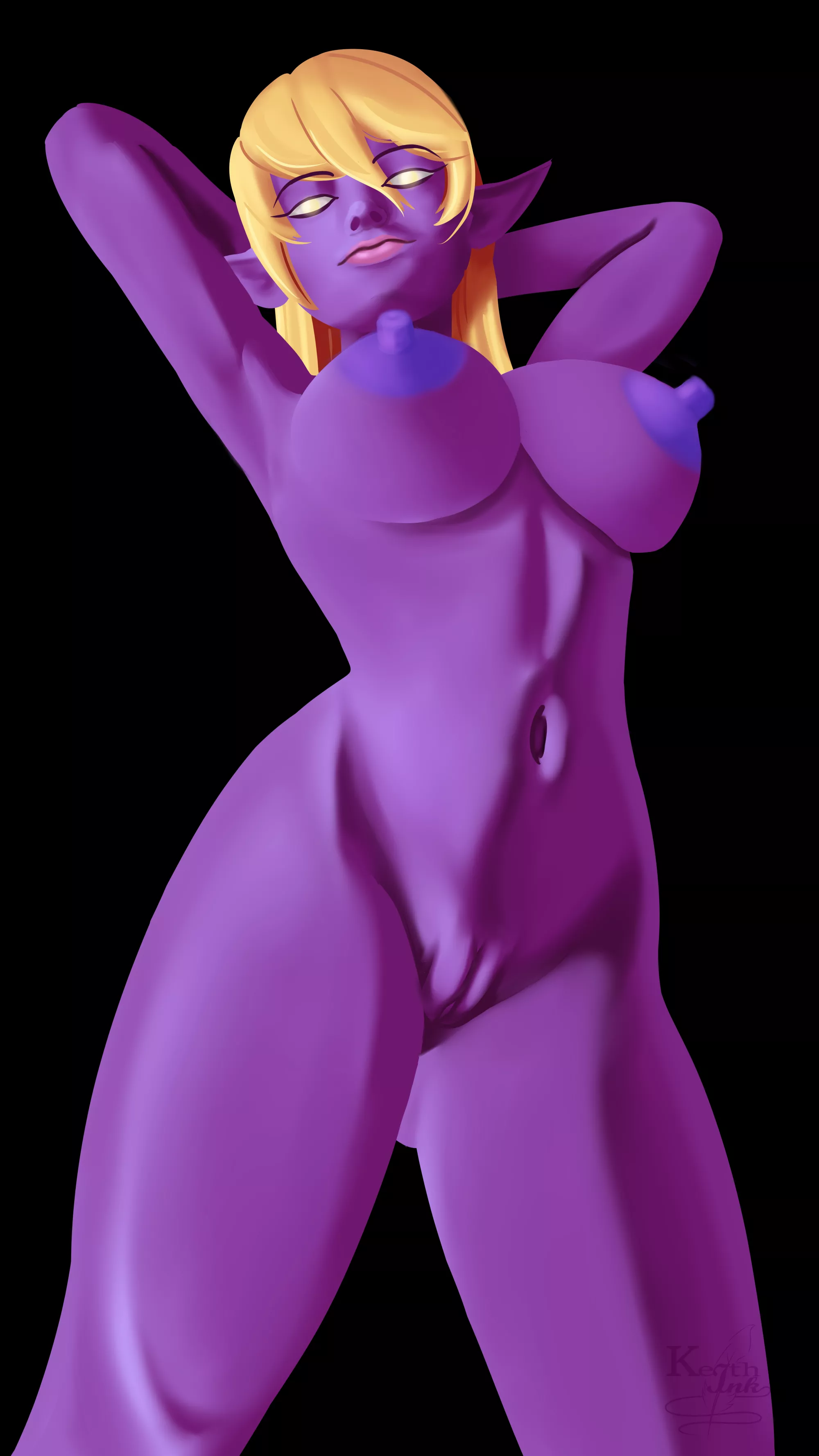 Naked Drow