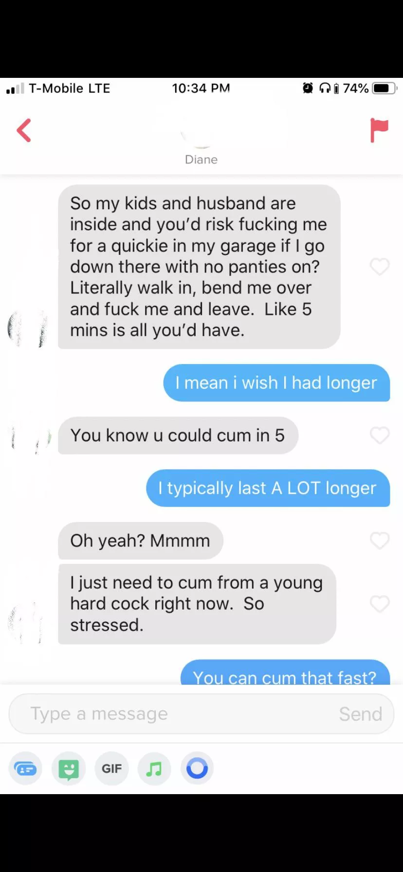 Naughty wife