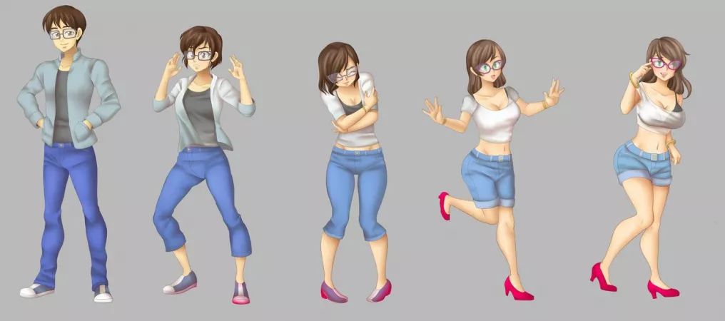 New Glasses New Person by Rezuban