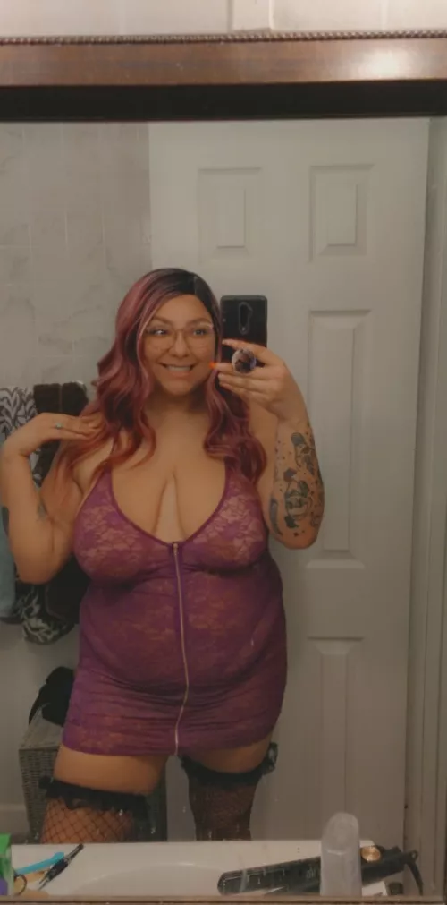 new lingerie 😈💜