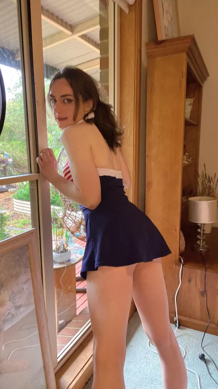 New swimsuit!!! How do I look in it?? ☺️