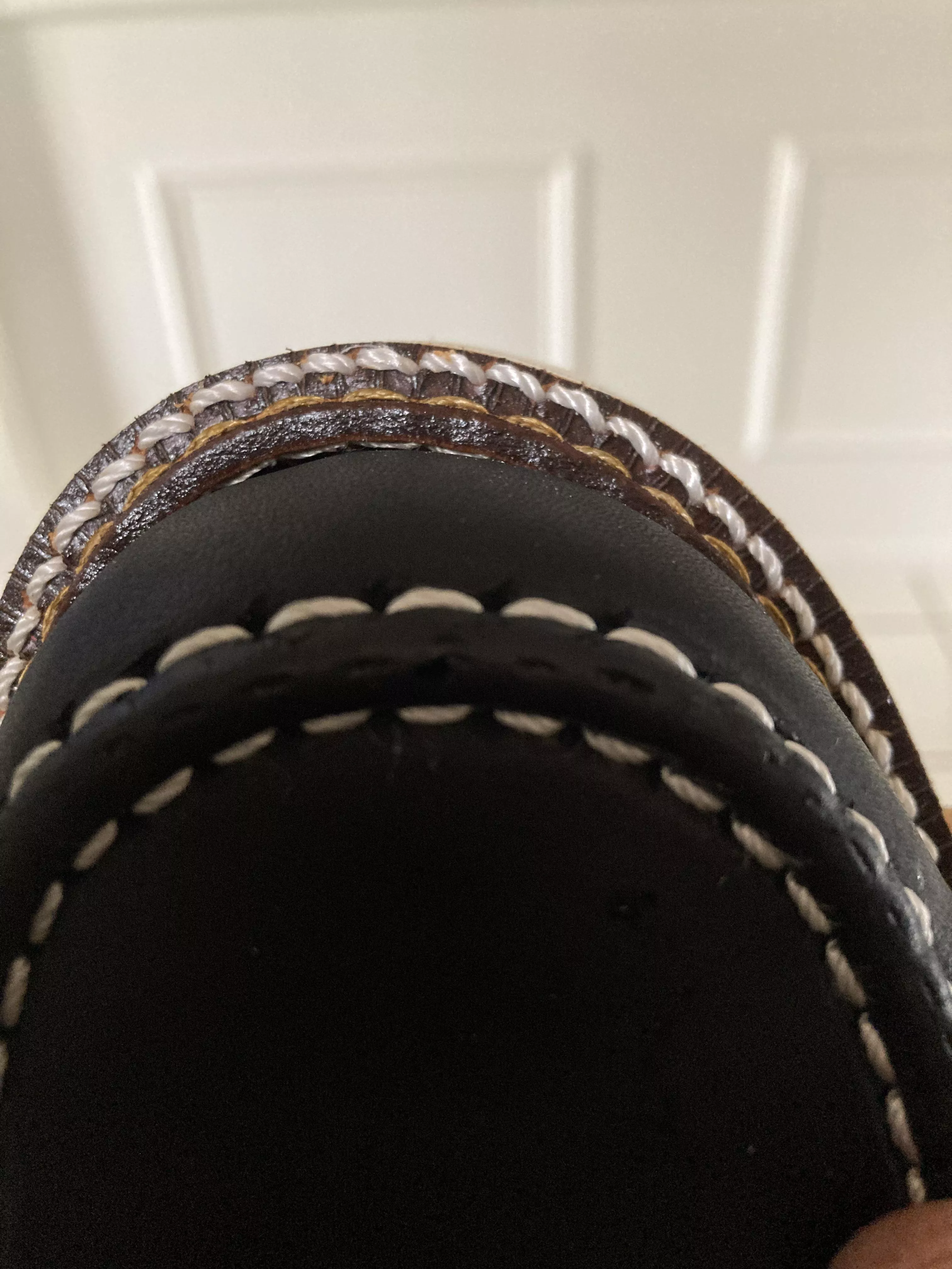 New Thorogoods…is that the fake stitch that missed the upper? Or the welt stitch?