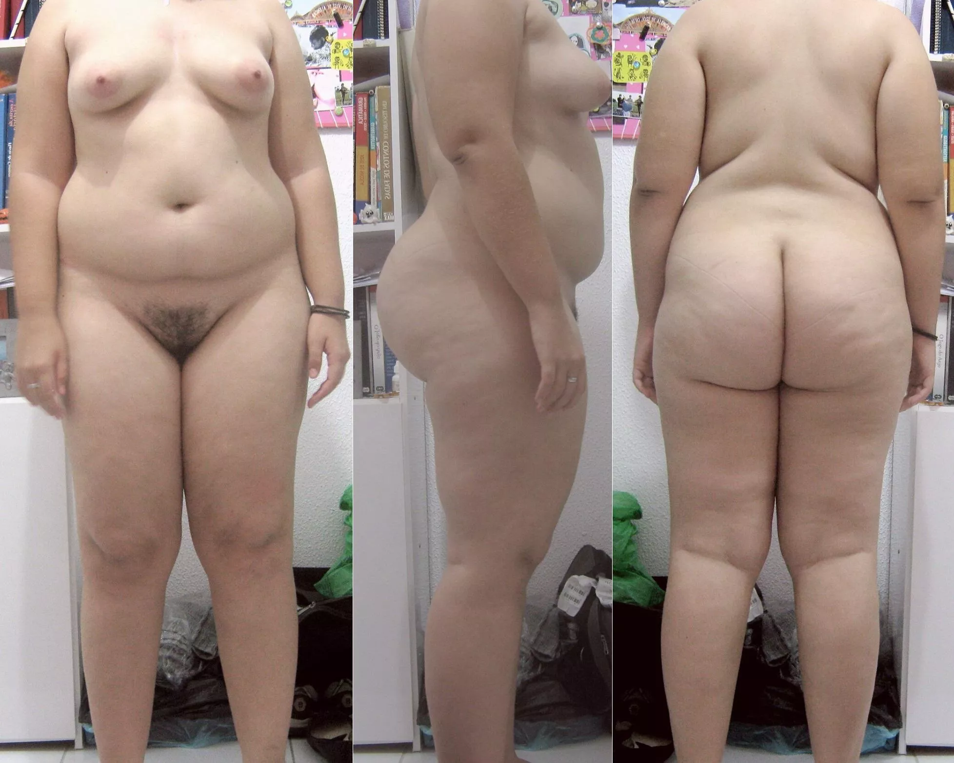 No posing, flat angle, 360 view. Nothing to hide behind. - 26F/91kg/1.73m