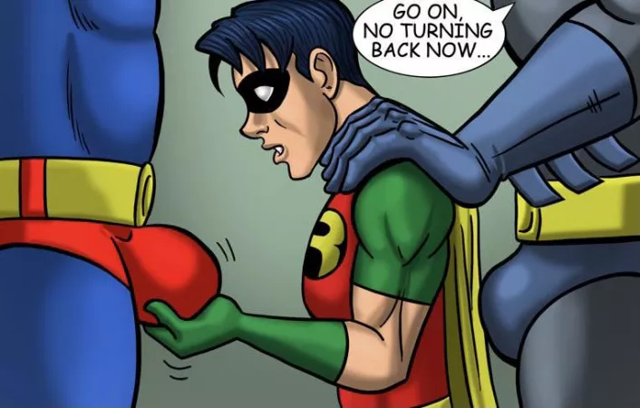 No turning back now Robin… (IcemanBlue) [Batman, Superman]