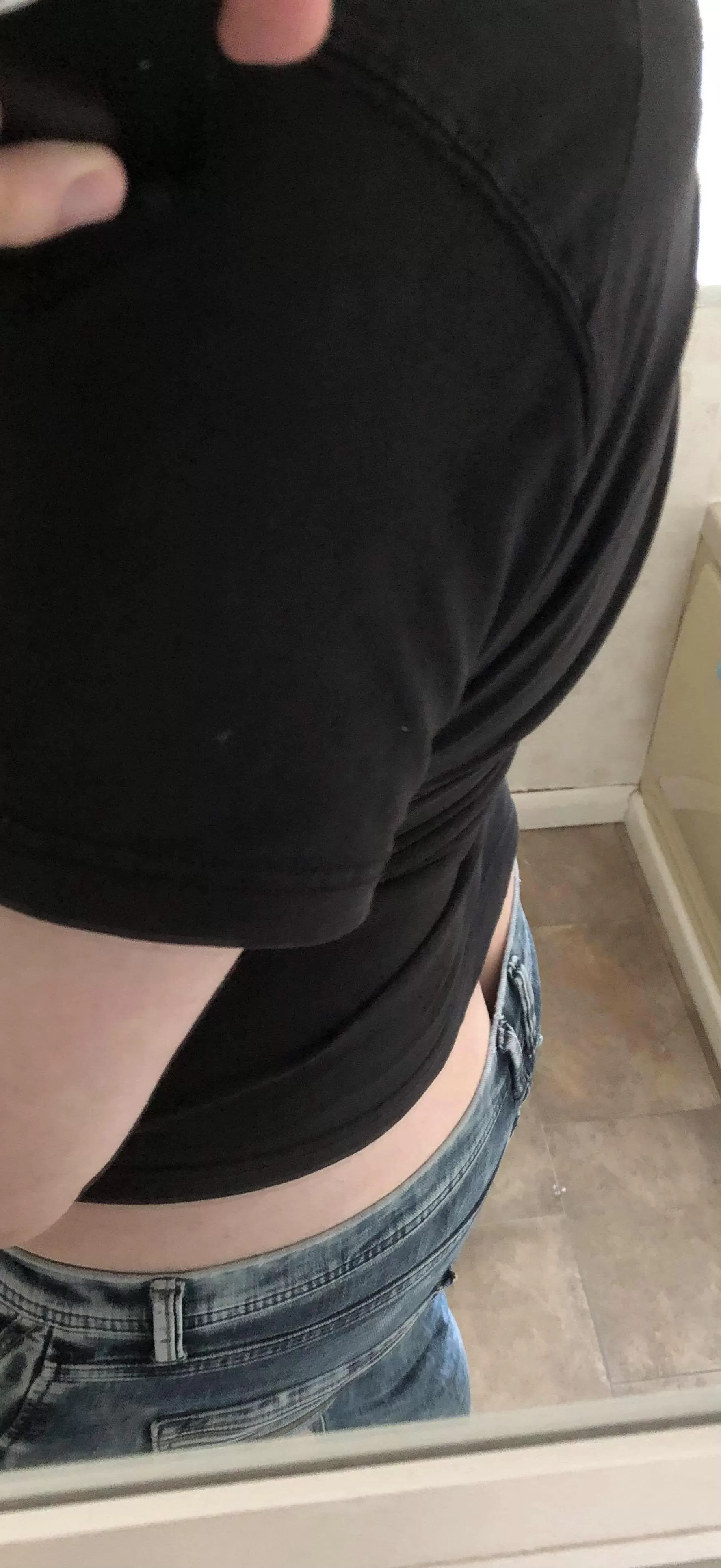 No underwear 🍑