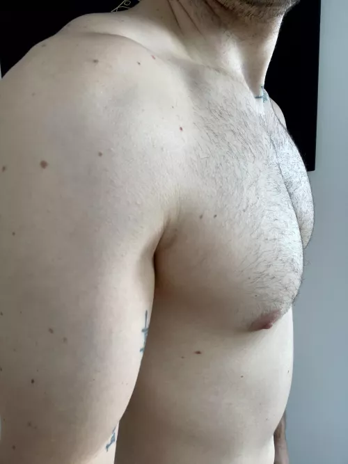 Nothing explicit this time…but still😈cum on my chest🤤