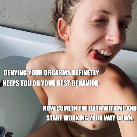 Now get down on me 🤭