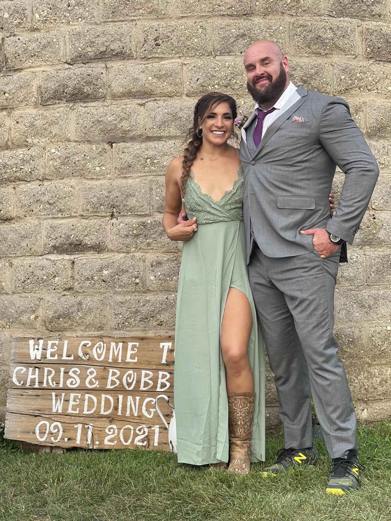 NXT’s Raquel Gonzalez looking amazing with her man Braun Strowman