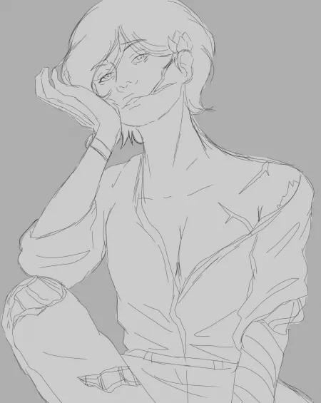 [OC/Wip] Casual Aruni art