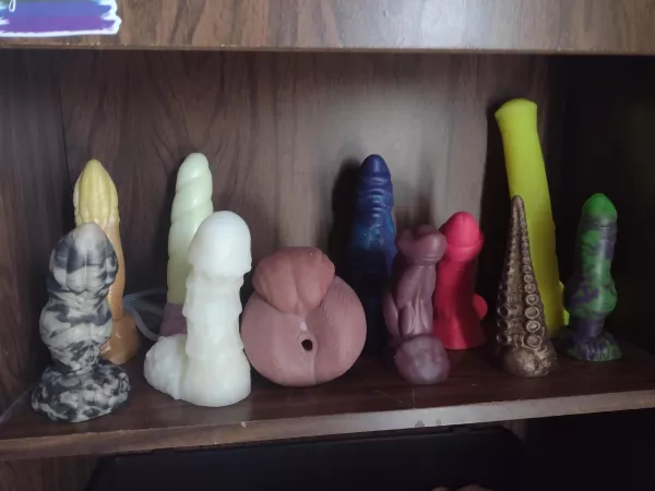 Officially have to move on to the next level of my shelf 😂