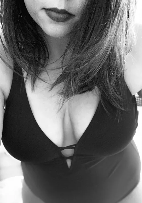 On a cool morning, missing summer time.