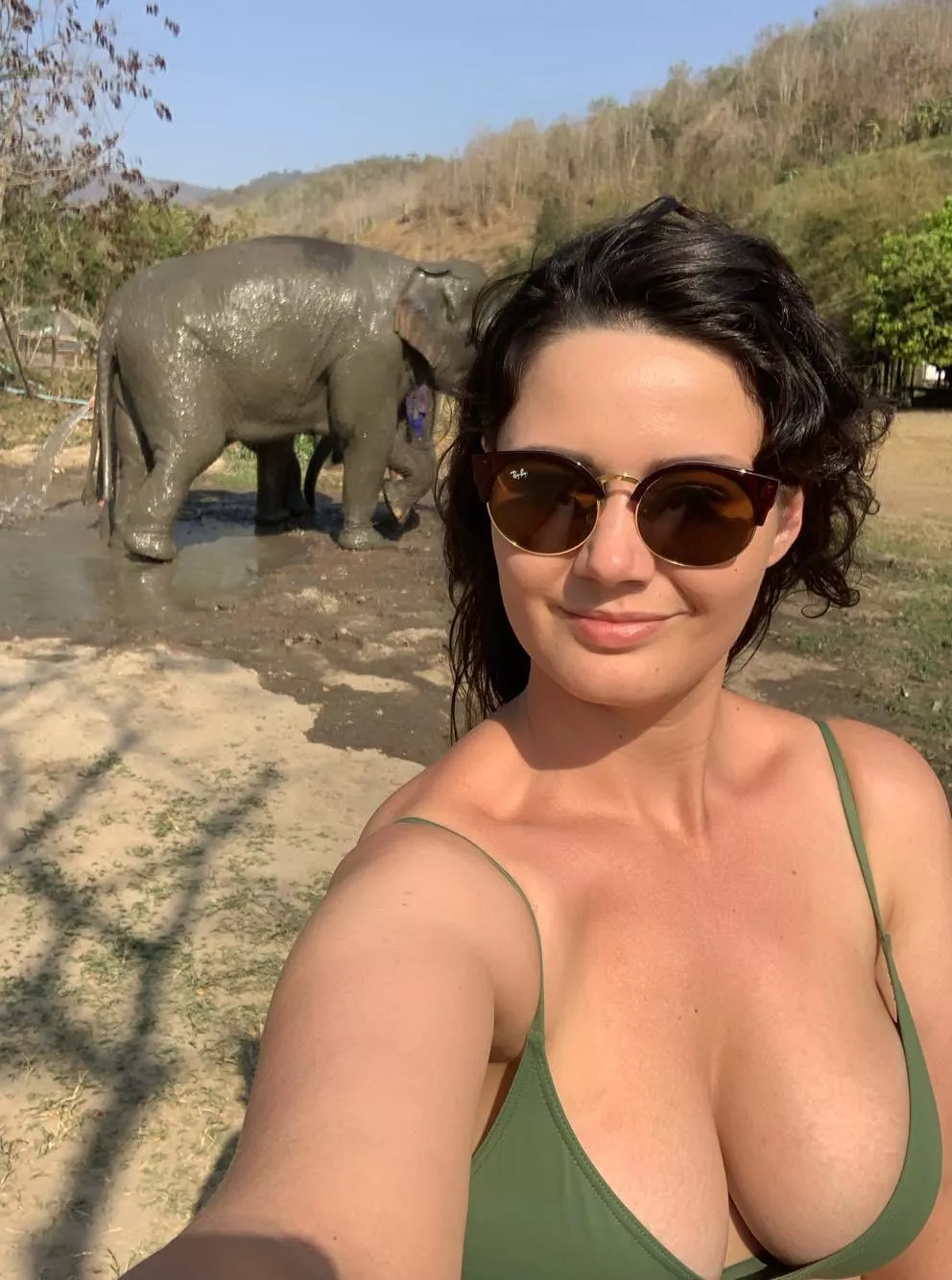 On holiday
