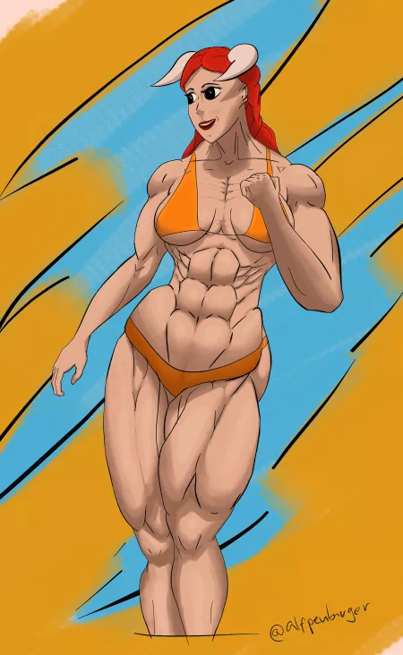 Oni Girl by me (Alfpenburger) [Original]