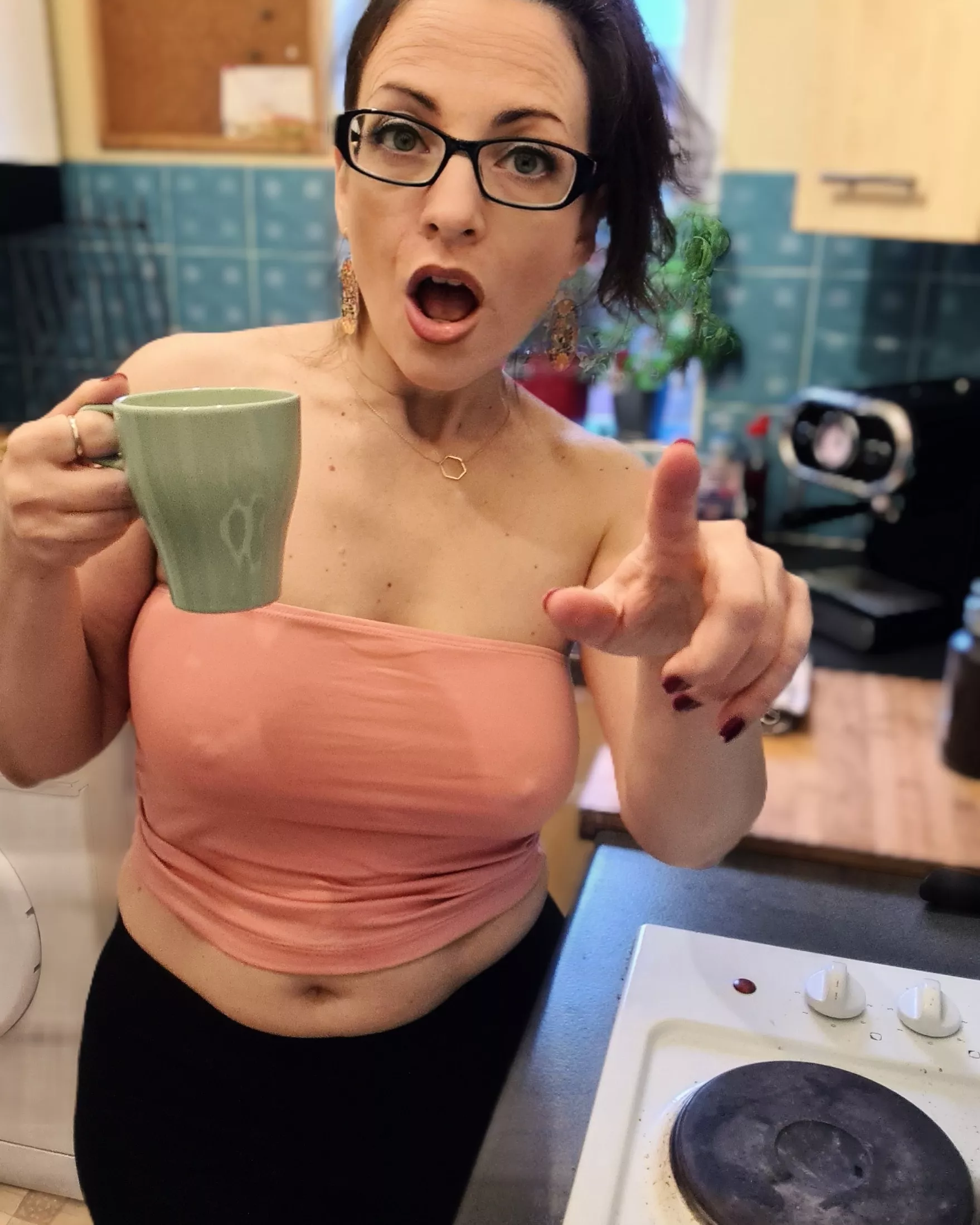Oohh I see what you mean now! You love coffee but only in the morning ☀️ okeyyyy then, I'll have it, 47[F]