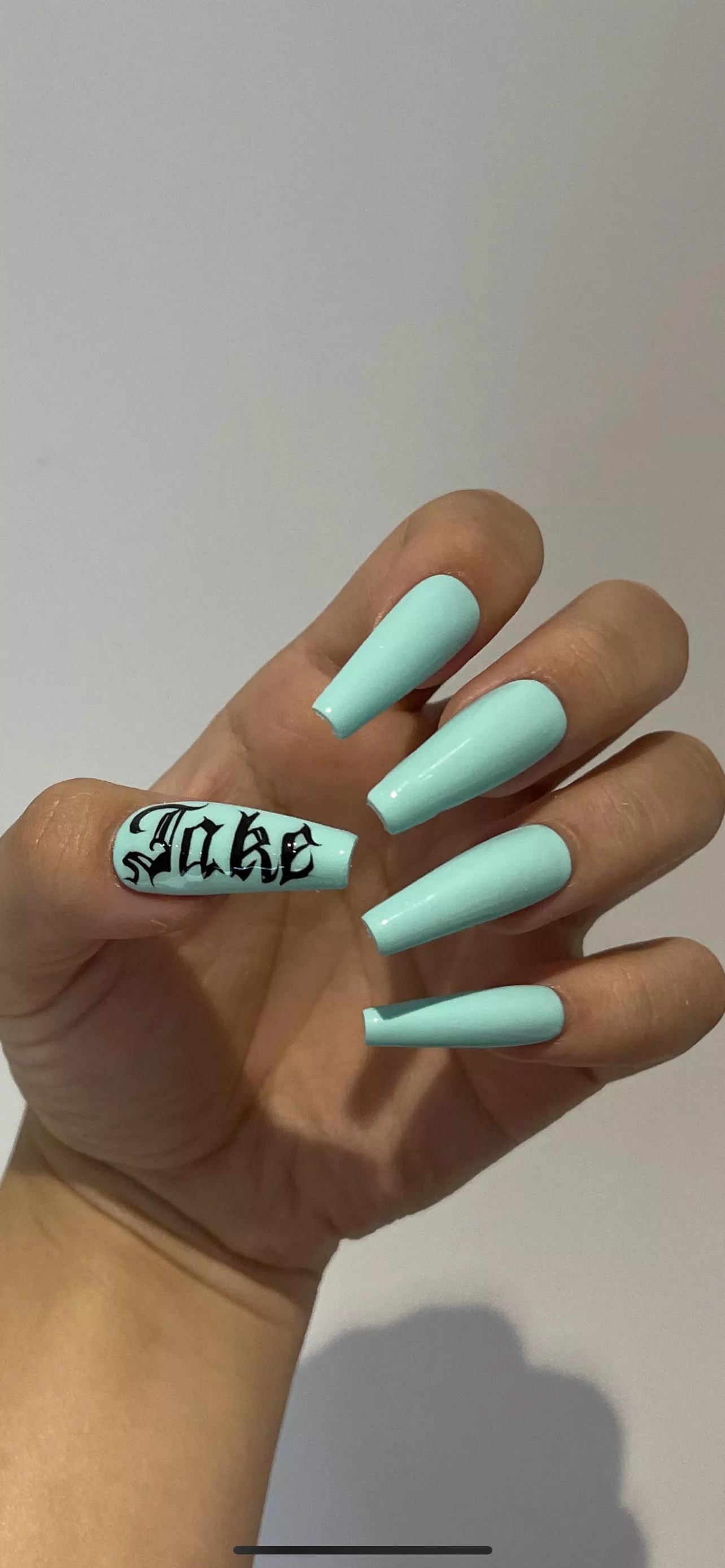 Pay for my nails and I’ll wear your name 😍:P