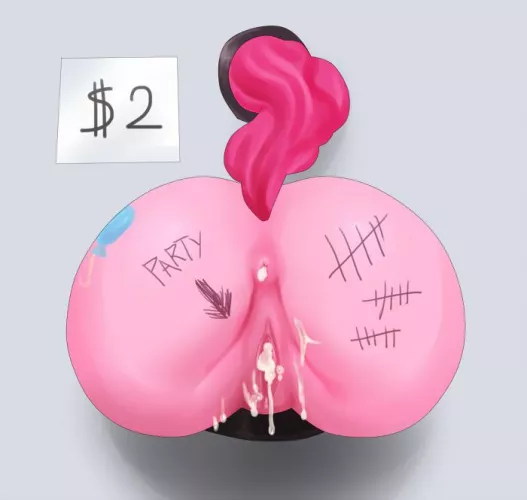Pinkie Pie’s $2 creampie [unknown artist]