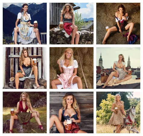 Playboy Germany Oktoberfest Dirndl Special 2021 | Post your favorite in the comments