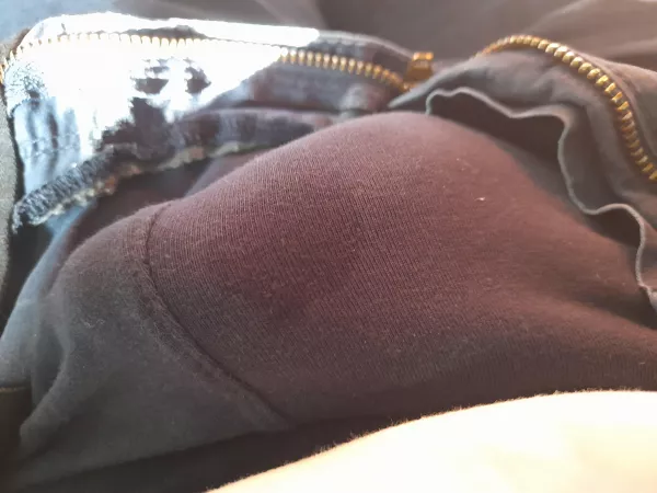 Playing with my bulge Playing with my bulge