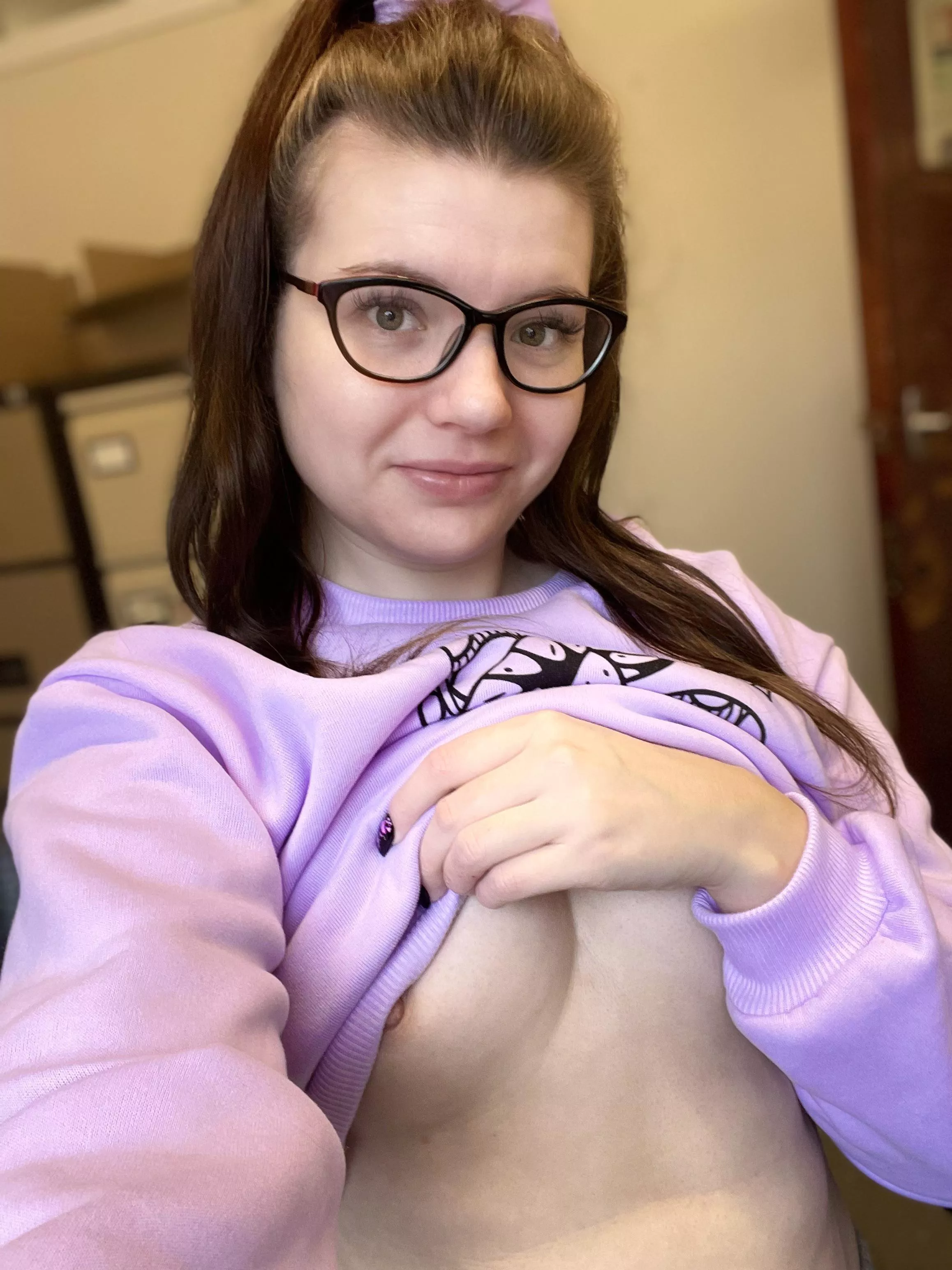 Please come in to my of[f]ice Sir.. you can leave the door open 😈