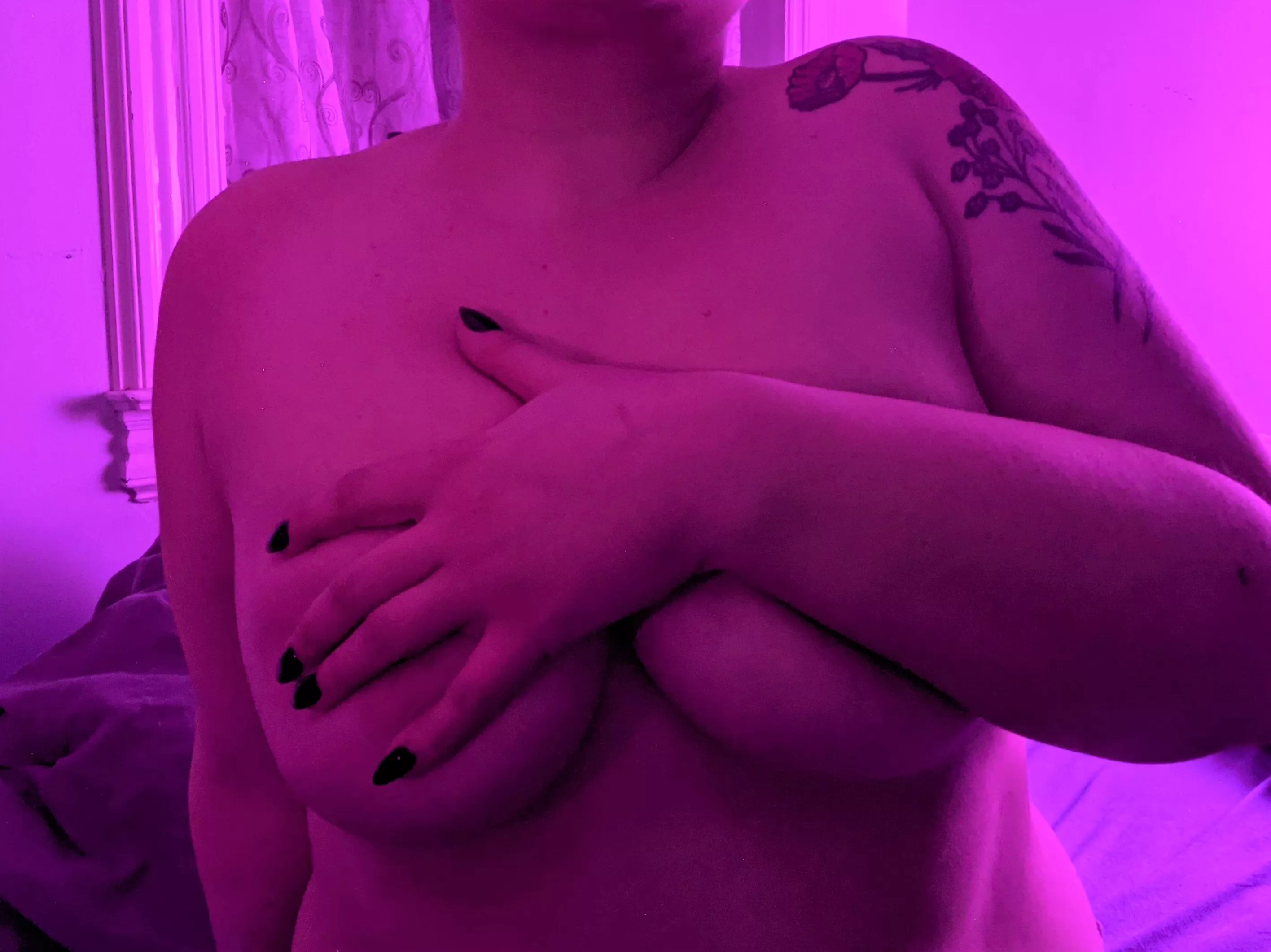 Poised in Pink~