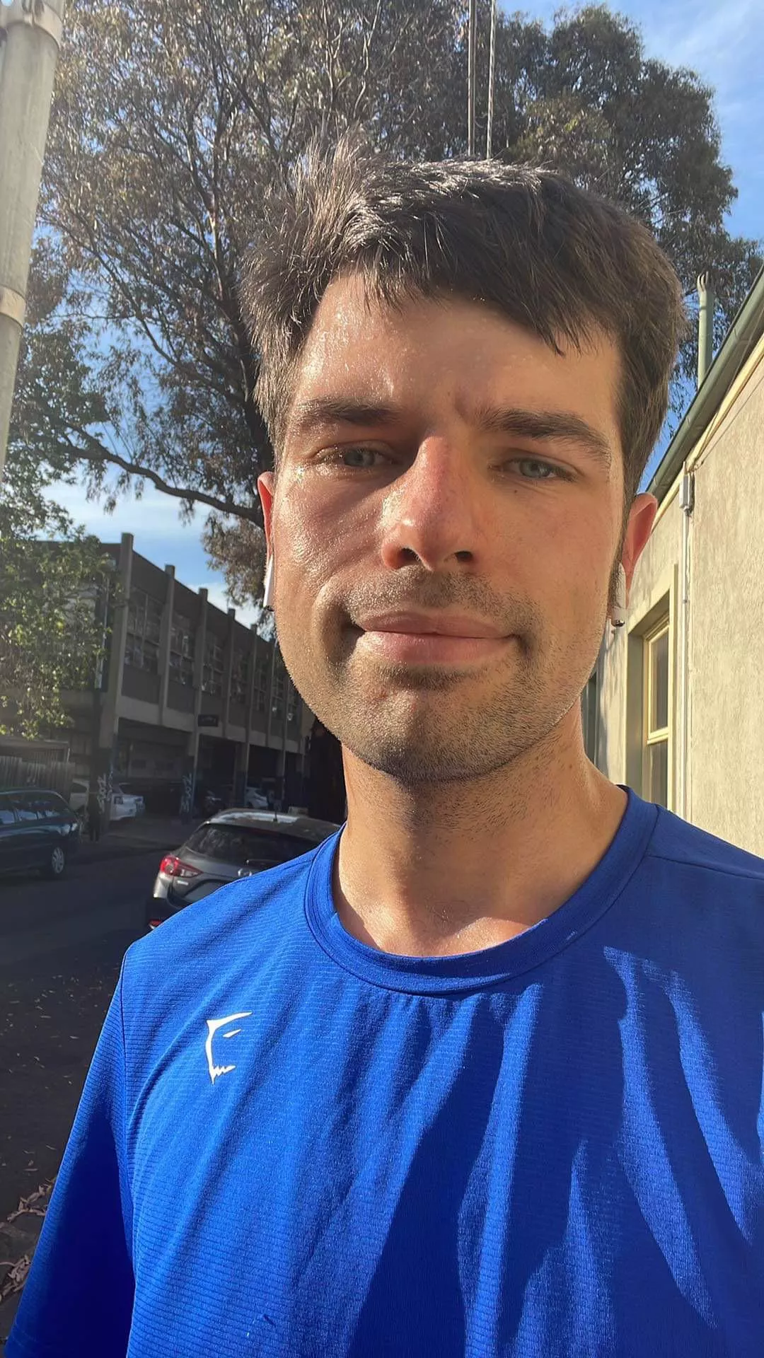 Post run sweat 😉