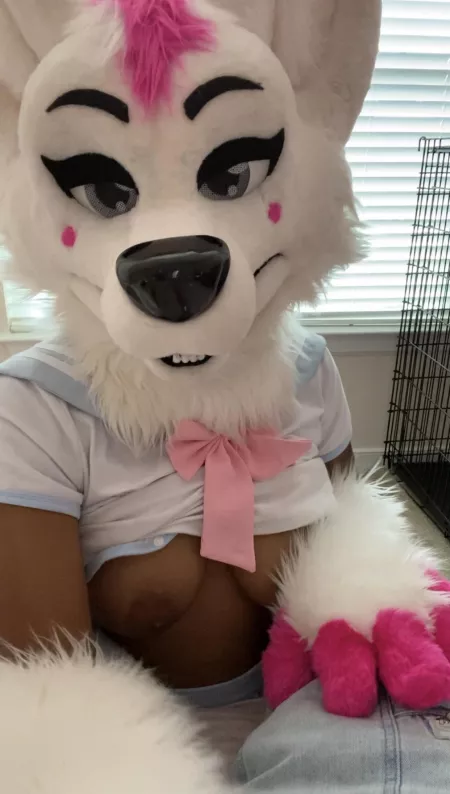 POV: Your little furslut jerking you off~