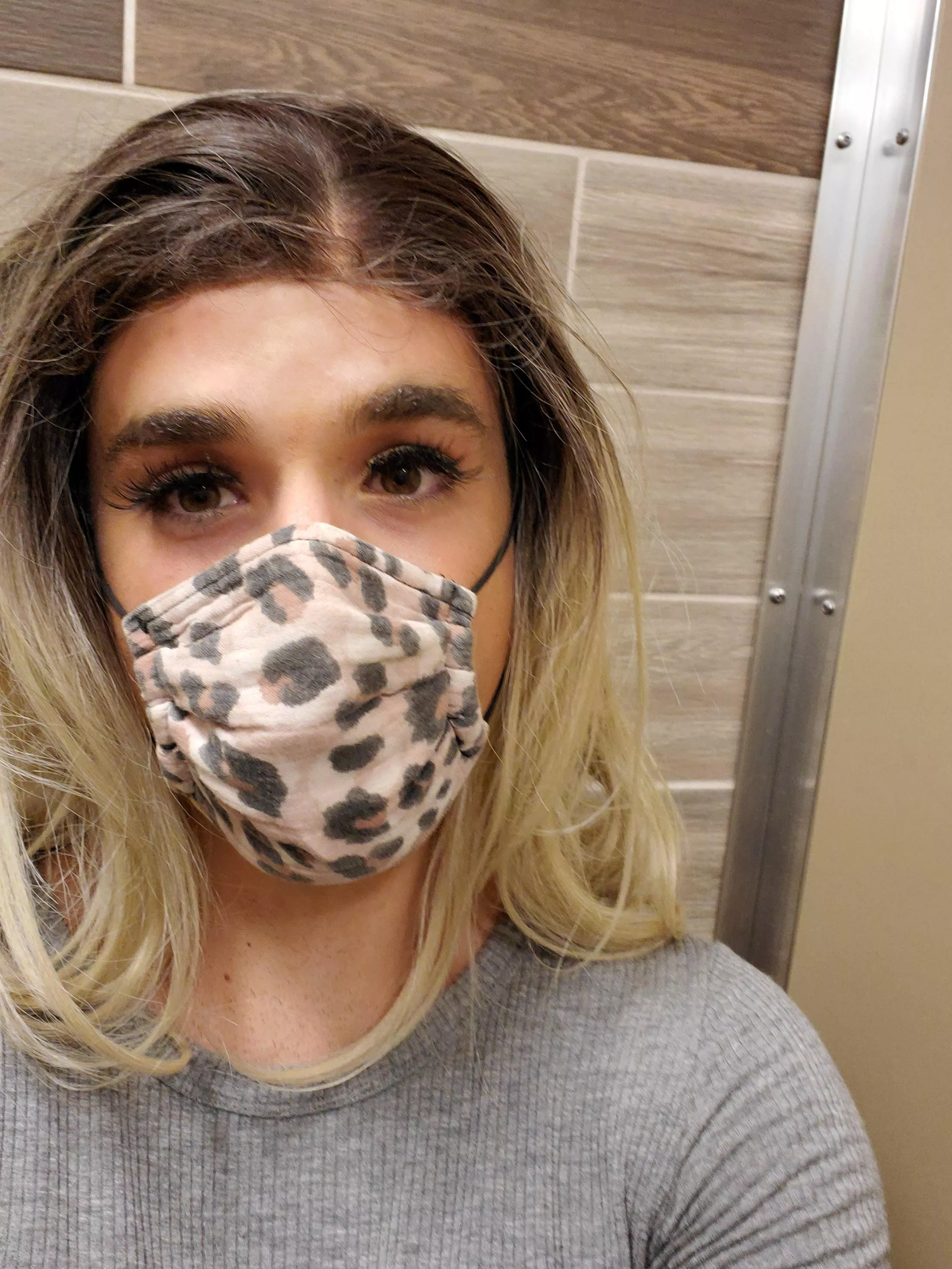 Pre-hrt. First time doing this. How do I look? Be honest ❤