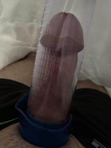 Pumping away a stressful three weeks lol