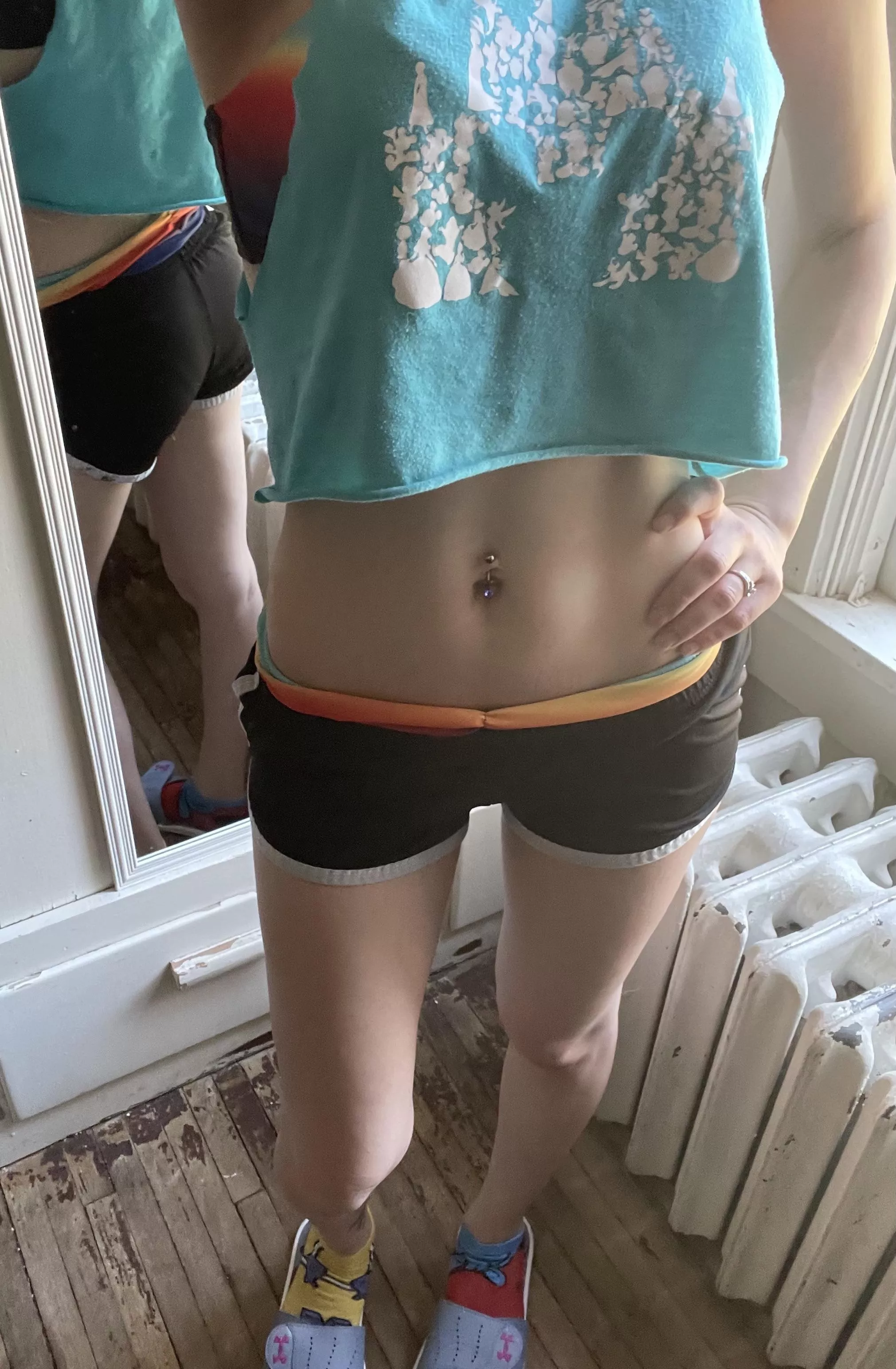 Pure heart,[f]ilthy mind, but a decent body doesn’t hurt either😜🤘🏻