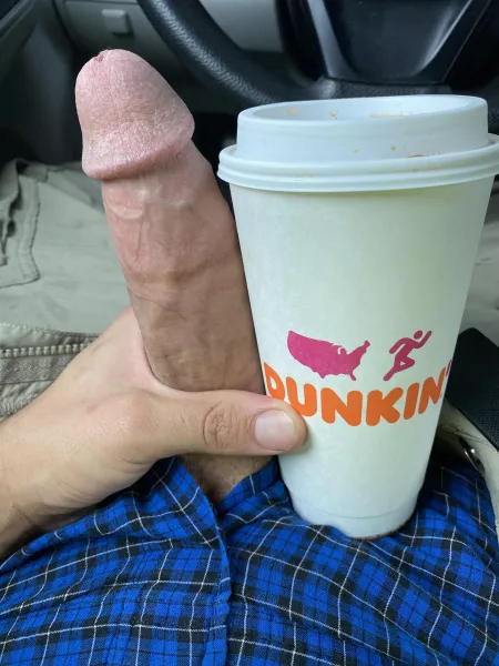 Rate my coffee loving cock