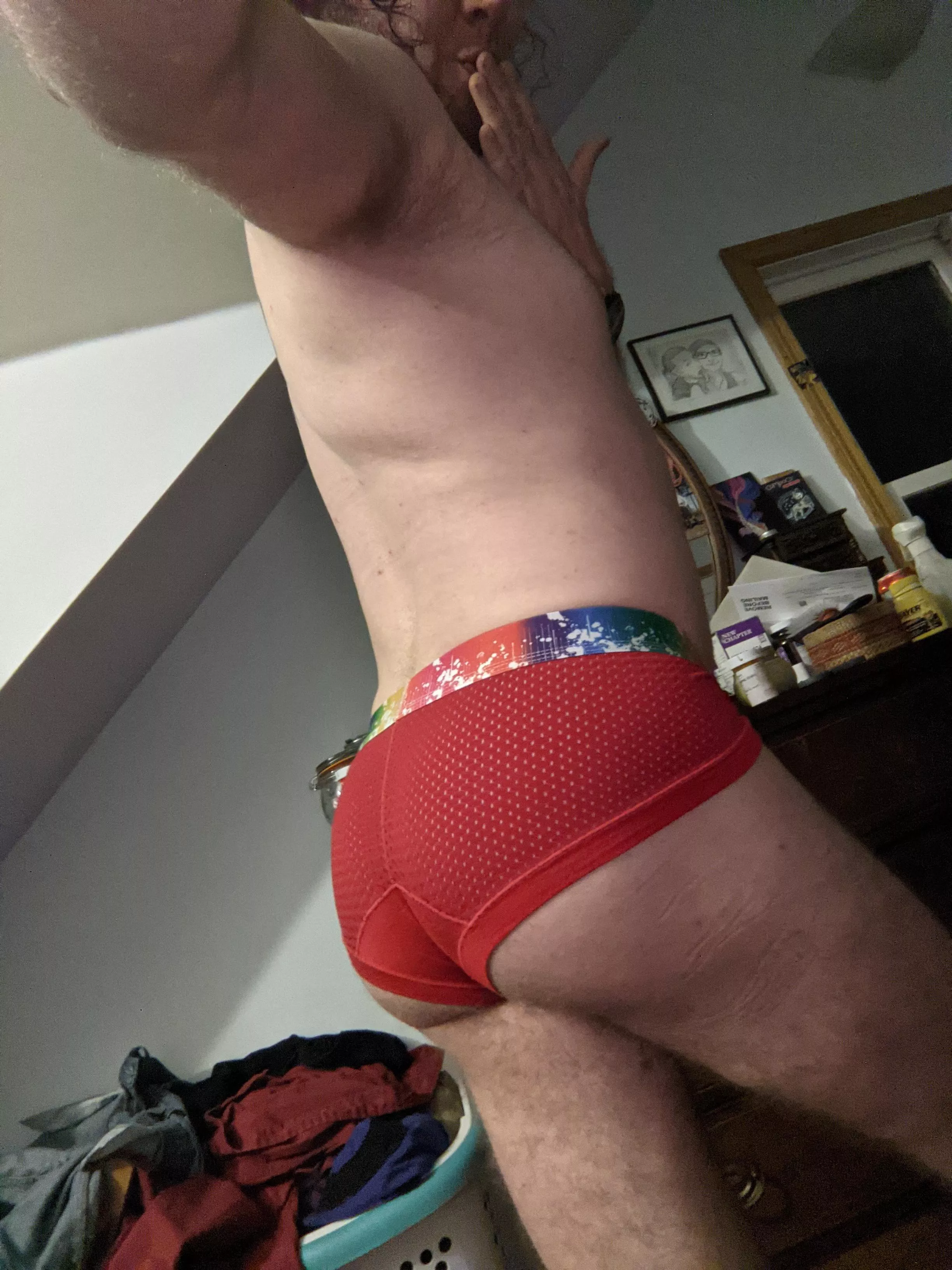 Red mesh 🍑