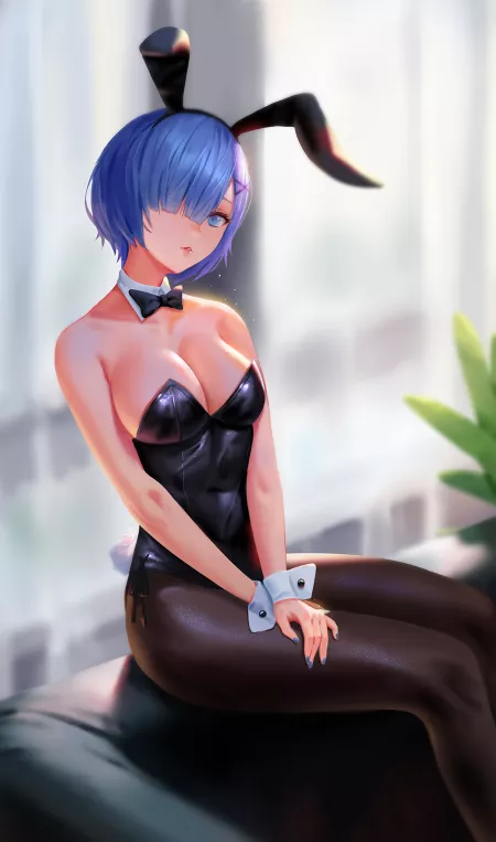 Rem Cute Bunny Girl (Sansan) [Re:Zero]