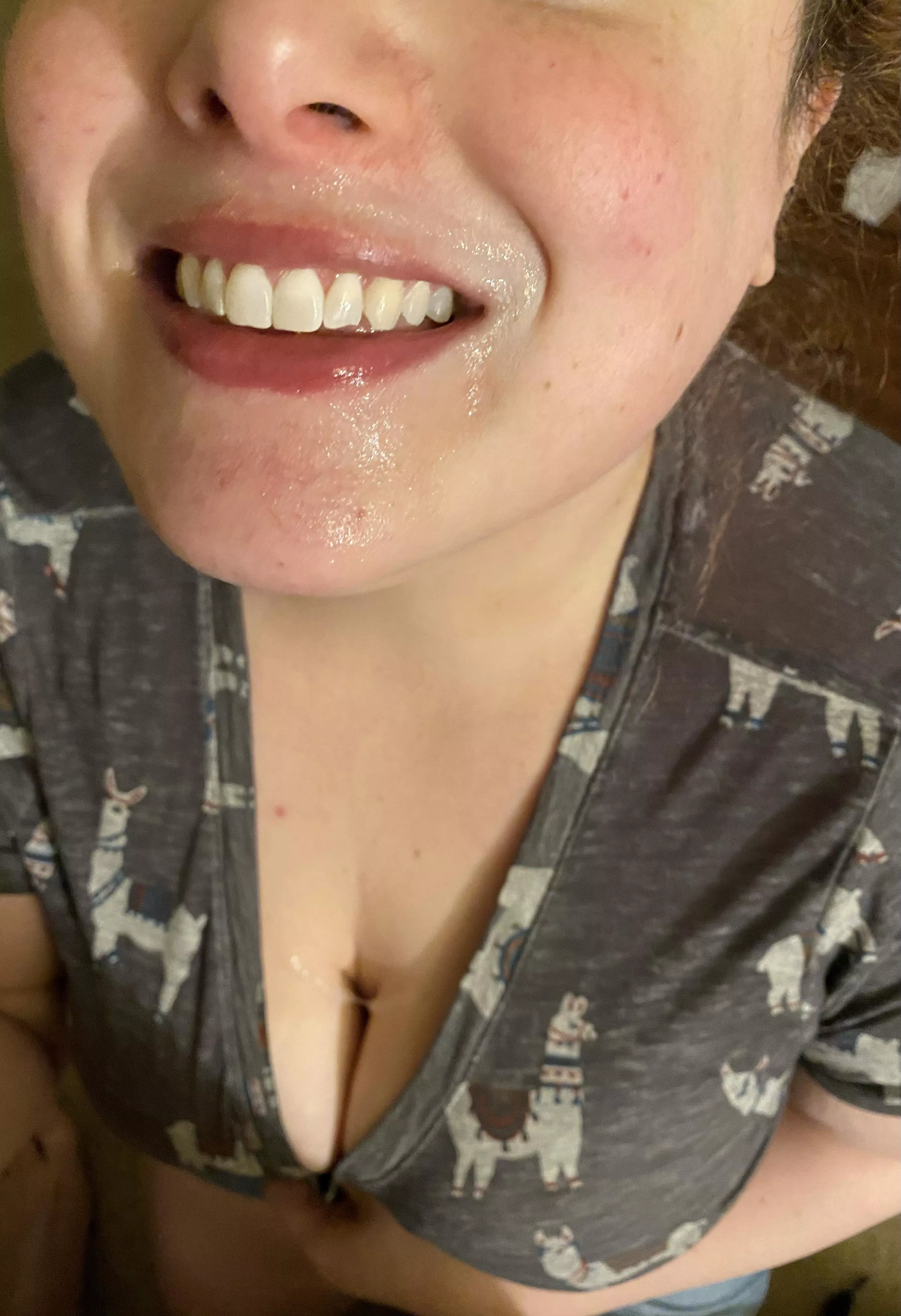 Right after having sucked a dick. DSL IRL 😂
