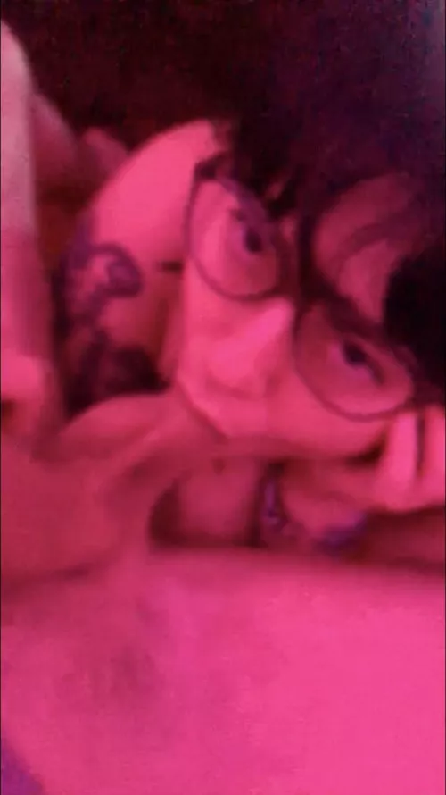 “Roll me a joint daddy and I’ll keep slurping you up”