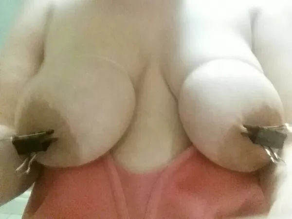 Rubber bands and bull dog clips