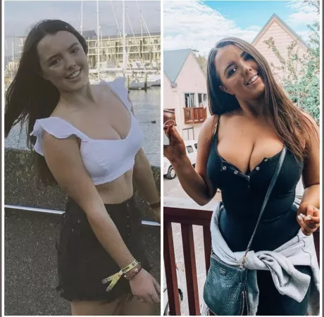 Ruby Graves booby growth over the last few years 😍