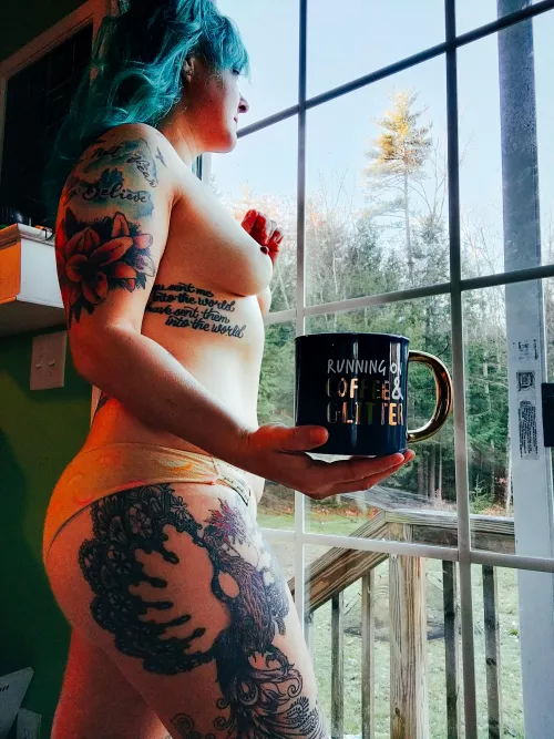 Running on coffee and glitter ☕✨