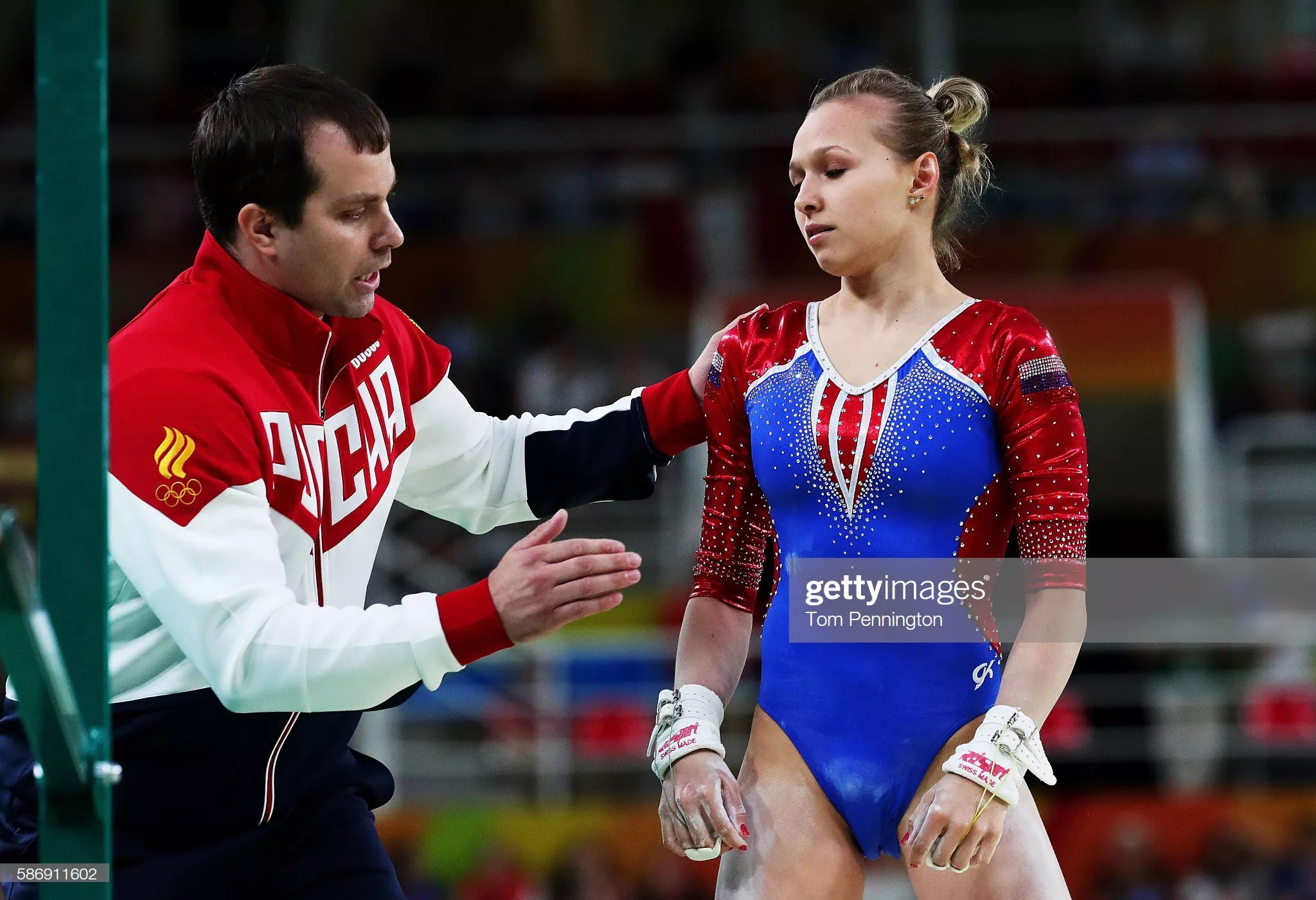 Russian artistic gymnast Daria Spiridonova