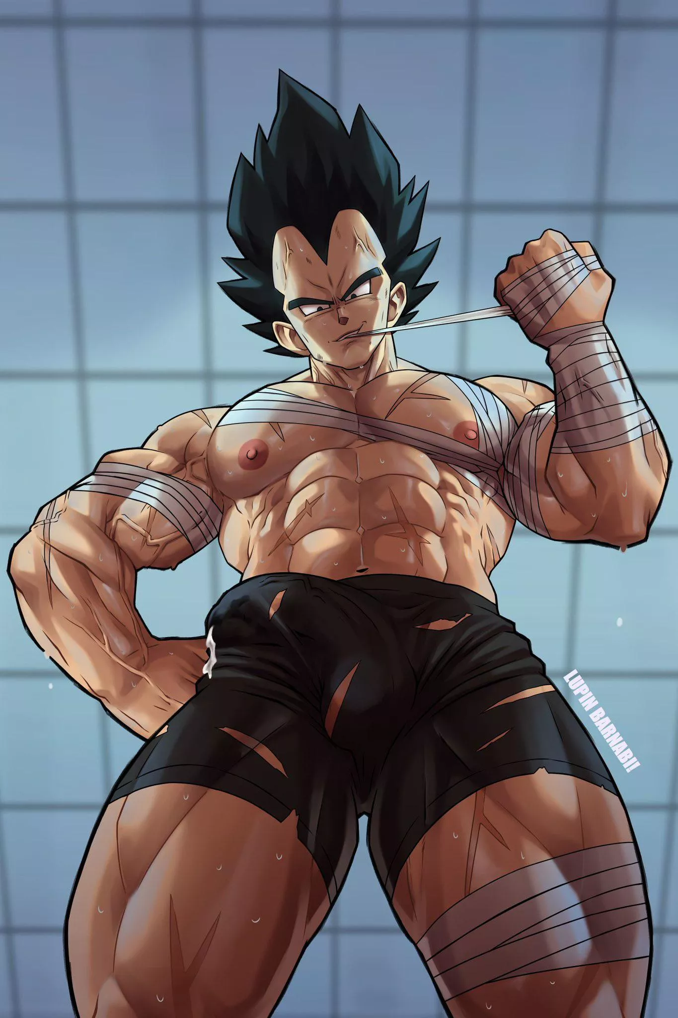 “Saiyan Dom” @Lupin_Art