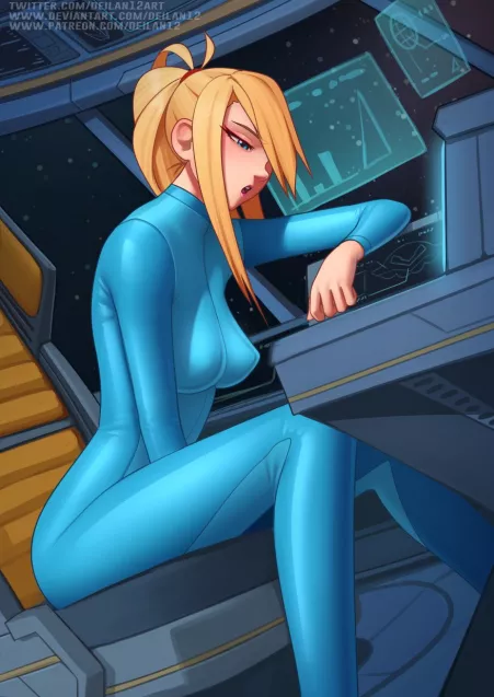 Samus Aran - Too Bored (Deilan12) Samus Aran - Too Bored (Deilan12)