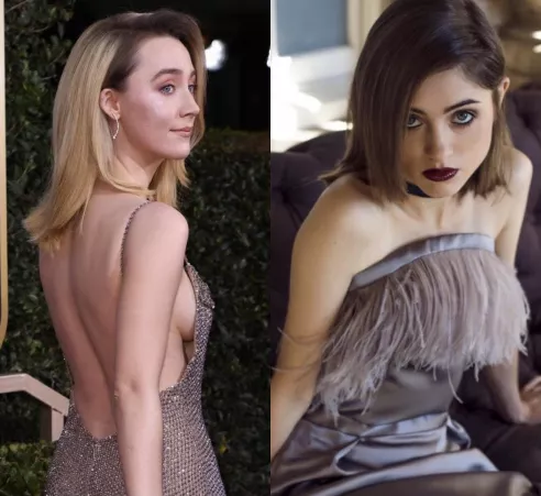 Saoirse Ronan. Natalia Dyer. Pick one. Saoirse Ronan. Natalia Dyer. Pick one.