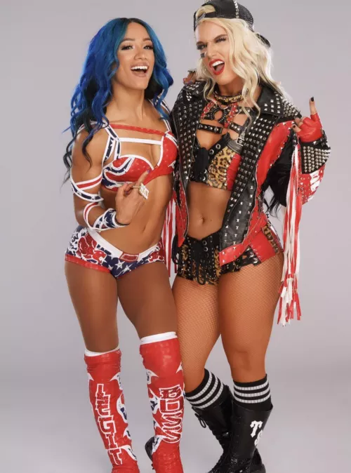 Sasha and Toni Storm