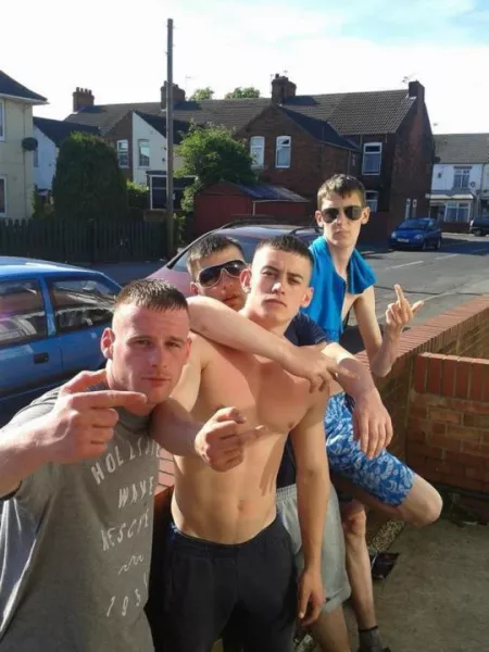 “Scally lads with attitude” ...