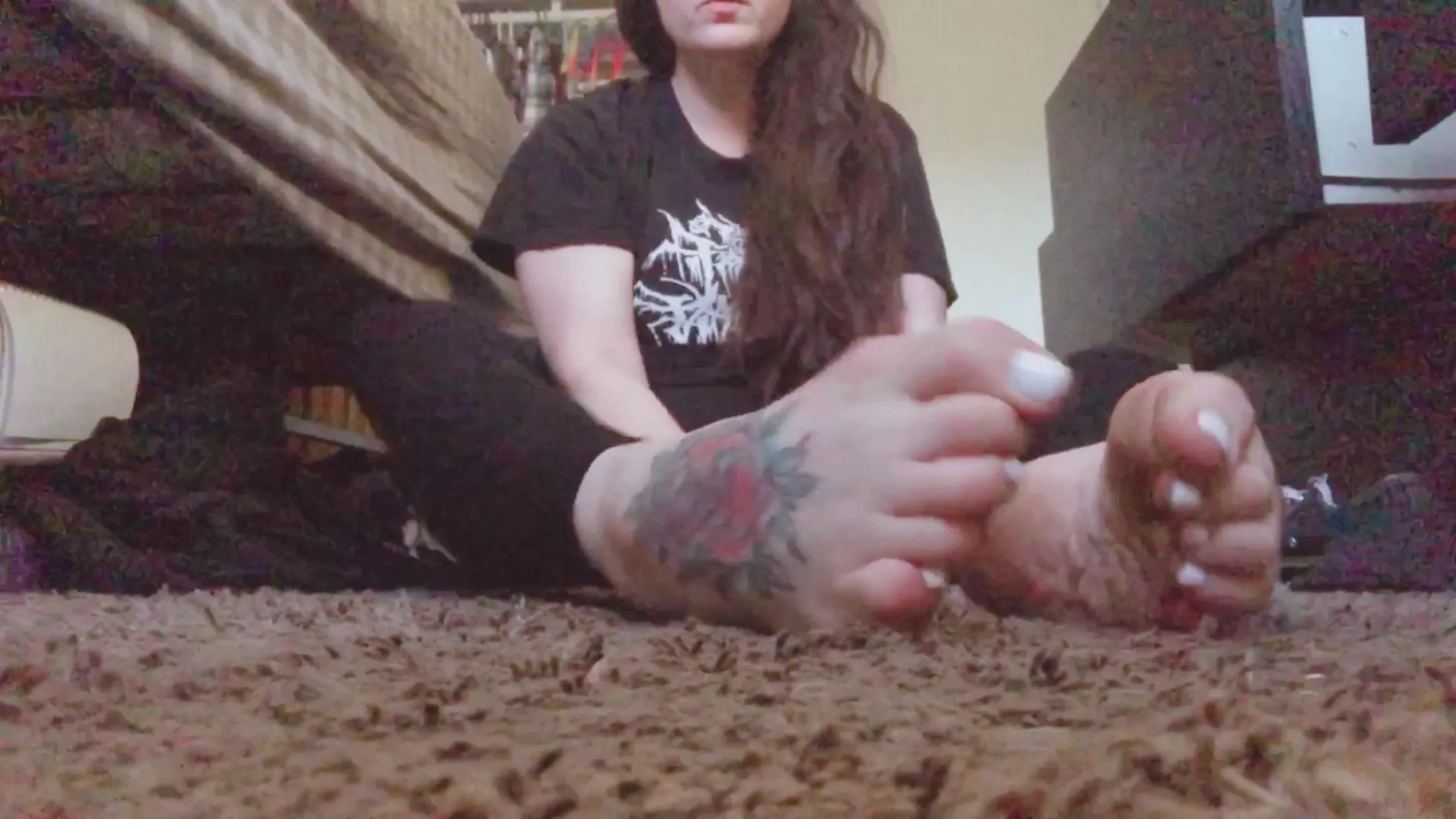 Screenshot from a cute video I just filmed. 😛 Come see if you can handle me. 😈😈😈