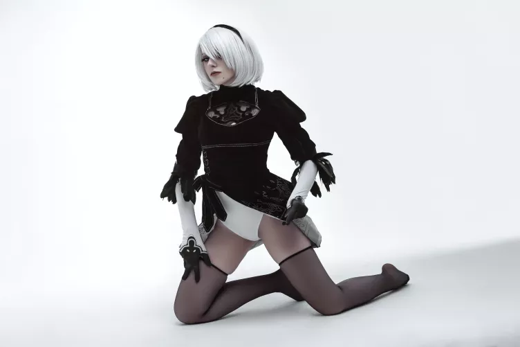 [self] 2B cosplay by Sakura Loli