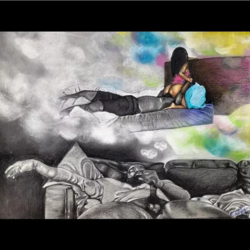 Settled in Complacency (Thoughts of SHE: A Rainbow in a Neutral World) Artist: Risqué Alter Ego