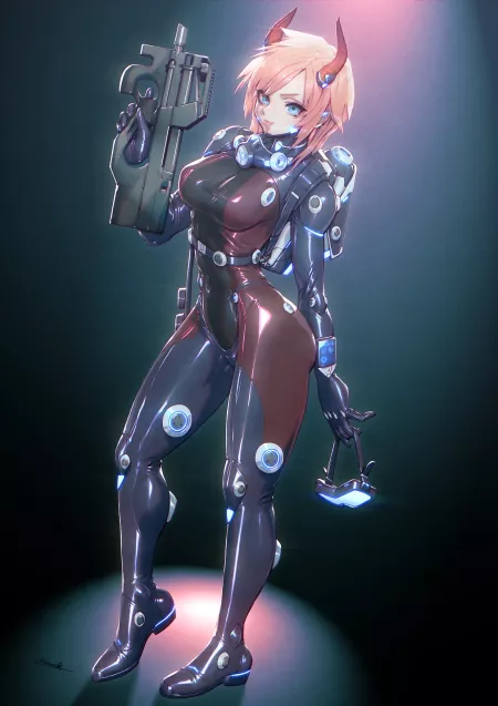 SF Diving Suit Girl (Kio Naoki) [Original]