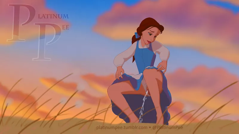 She really is a pissy girl, that Belle.